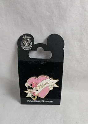 DISNEY WDW MINNIE MOUSE MAMÁ 3D CORAZÓN 2006 PIN Nuevo en Tarjeta Foto 1 de 3
