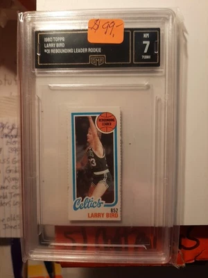 1980 TOPPS LARRY BIRD ROOKIE CARD READY FOR YOUR COLLECTION A GREAT INVESTMENT  - Image 1 of 3