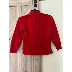 Polo Ralph Lauren red and blue quarters zip - Picture 1 of 4