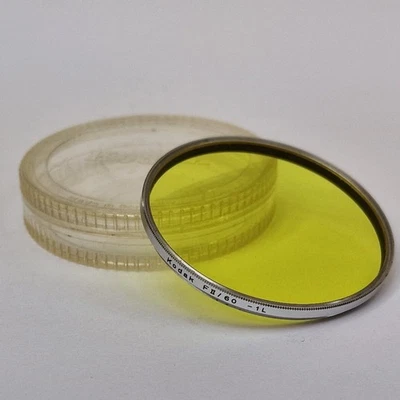 Kodak 58mm FII/60 -1L Glass  Camera Filter With Case, Made In Germany, Excellent - Image 1 of 4