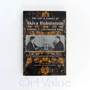The Life & Games of Akiva Rubinstein, Volumes 1 and 2, Paperback, New - Foto 1 di 2