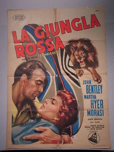 1954 THE RED JUNGLE MANIFESTO FOUND JOHN BENTLEY MARTHE HYER 2F - Picture 1 of 1