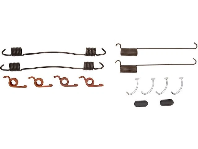 Dynamic Friction 15DR19S Rear Drum Brake Hardware Kit Fits 1994 Dodge B250 - Image 1 of 1