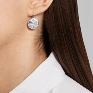 TIMELESS CRYSTAL DROP EARRINGS FROM SWAROVSKI - Foto 1 di 5