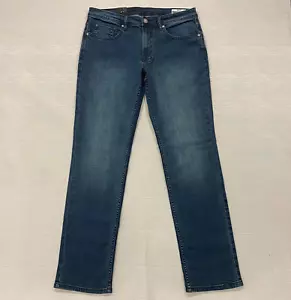 Buffalo David Bitton Jack Jeans Herren 34 x 34 Slim Fit Straight Leg Darker Denim - Bild 1 von 16