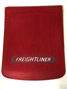 Freightliner Mud Flaps 24" x 30" Red โ Heavy Duty Set of 2 Splash Guards - Picture 1 of 6
