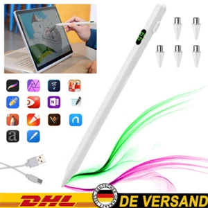 Bluetooth Stylus Stift Pencil Pen für 2018-2024 Apple iPad 6/7/8/9/10 Generation - Bild 1 von 13