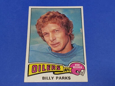 1975 TOPPS FOOTBALL #324 BILLY PARKS HIGH GRADE NEAR MINT NRMT - Image 1 of 3