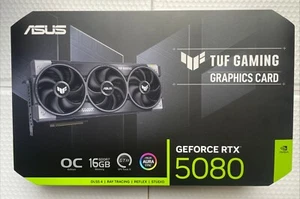ASUS TUF Gaming GeForce RTX 5080 16 GB GDDR7 OC Edition scheda grafica - Foto 1 di 2