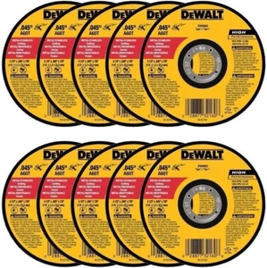 DEWALT DW 8062 4 1/2" X .045" X 7/8" Thin Cut Off Wheels 100 Pack - Picture 1 of 1
