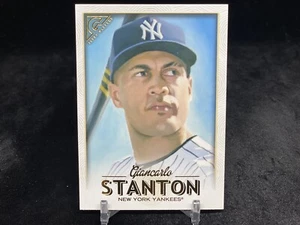 GIANCARLO STANTON 2018 TOPPS GALLERY #50 BASE CARD / NEW YORK YANKEES - Picture 1 of 2