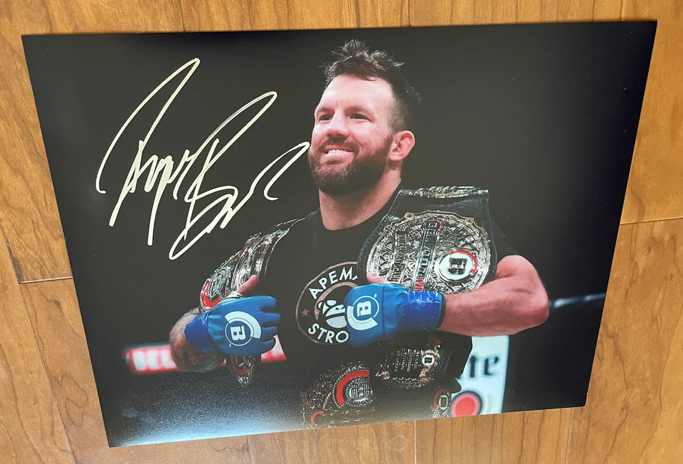 Ryan Bader Signed 11x14 Photo UFC Bellator - Image 1 of 1