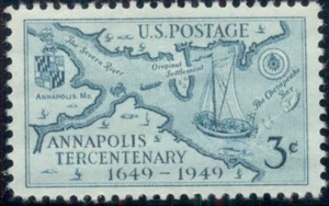 #984, 3 ¢ LOTE DE 400 SELLOS ANNAPOLIS, COMO NUEVOS - ¡DALE SABOR A TUS ENVÍOS! - Imagen 1 de 1