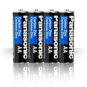 4 Stück Panasonic - Carbon Zink AA Batterien Super Heavy Duty Power - Bild 1 von 1