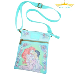 Loungefly Disney Die kleine Meerjungfrau Ariel & Eric Passport Umhängetasche - Bild 1 von 2
