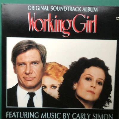 Carly Simon WORKING GIRL Film Soundtrack OST LP Harrison Ford Melanie Griffith  - Image 1 of 4