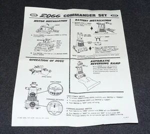 Zeroid 1969 Ideal Robot Commander Action Set ZOGG Solar Cycle Instructions Nice - Picture 1 of 3