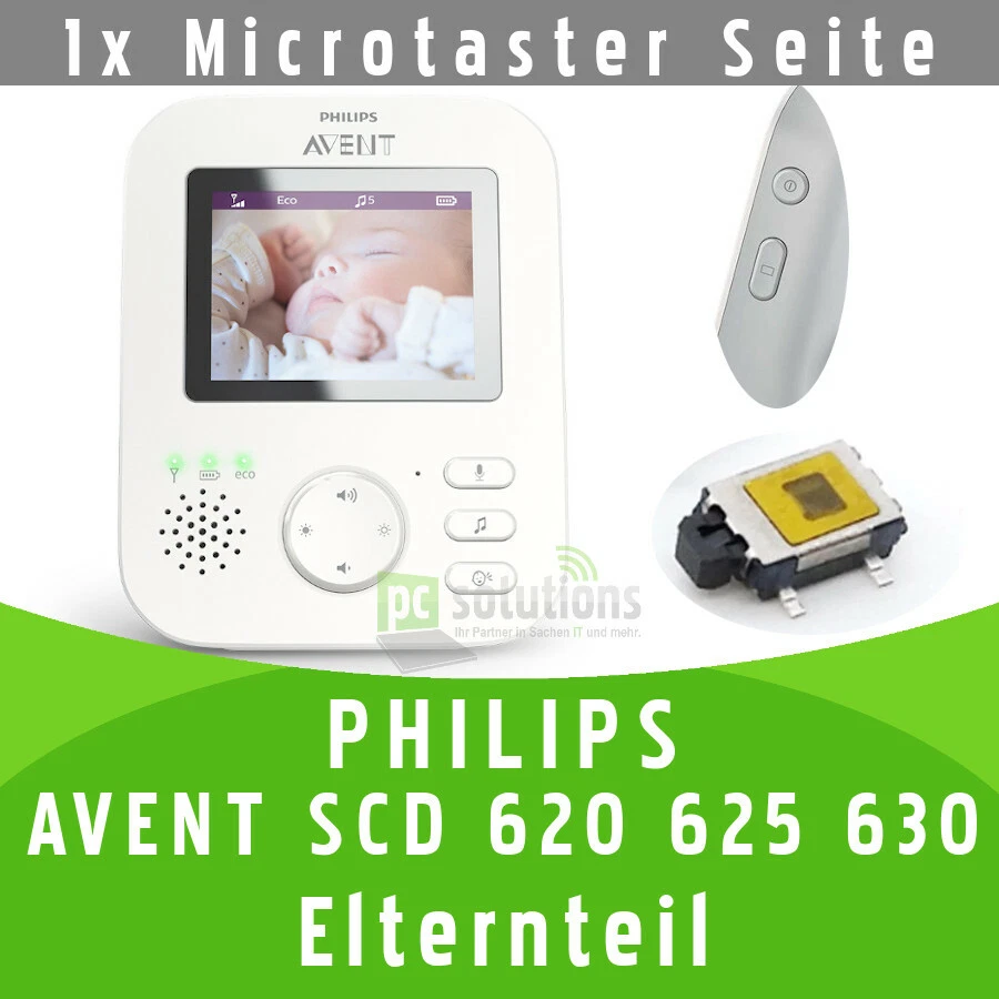 ✅ 1x PHILIPS AVENT SCD 620 625 630 Elternteil Micro Taster Schalter Button Knopf - Bild 1 von 1