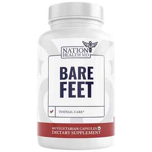 Nation Health MD BARE FEET Advanced Fungus Eliminator & Toenail Fungus Pack of 1 - Picture 1 of 5