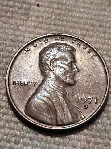 1971 S lincoln penny Deep cameo Cover