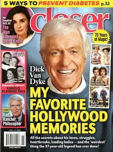 CLOSER Magazine April 10 2023 Dick Van Dyke Jean Simmons Corbin Bernsen - Imagen 1 de 3