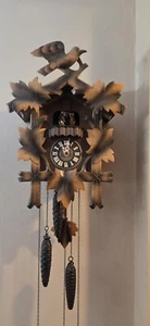 Working German Cuockoo Clock with Music and Dancers Needs weights & pendulum - Picture 1 of 7
