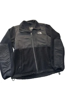 The North Face Polartec Black Fleece Full Zip Jacket - size Womens Medium - EUC - Picture 1 of 16