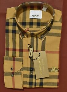 NWT Brand New With Tags Men's BURBERRY Long Sleeve Shirt