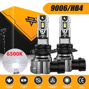 AUXBEAM 9006 HB4 LED Headlight Bulbs Fog Lights 90W 20000LM 6500K Bright White - Picture 1 of 14
