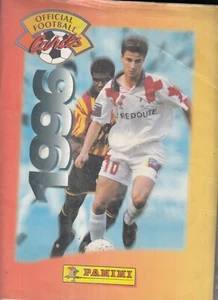 FOOT CARDS 1996 ligue 1 panini official football 1 carte no sticker championnat - Imagen 1 de 2
