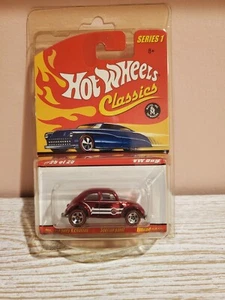 Hot Wheels Classics Series 1 - #25/25 - VW Bug, red - Picture 1 of 2