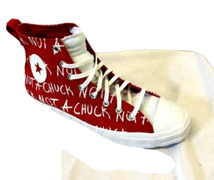 Converse UNT1TL3D High Top Rot Weiß Bold Mandarin Herren Gr. 12 Damen Gr. 14 Neu ohne Etikett - Bild 1 von 10