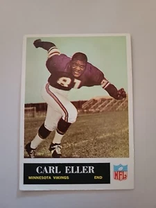 1965 Philadelphia Gum # 105 ROOKIE Carl Eller Minnesota Vikings - Picture 1 of 2