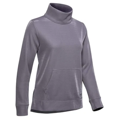 New Under Armour Women's Synthetic Fleece Mock Mirage Sweatshirt Size L MSRP:$55 - Image 1 of 4