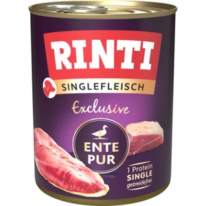 Rinti Dose Singlefleisch Exclusive Ente Pur 12 x 800g - Bild 1 von 1