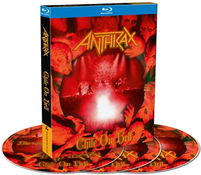 Anthrax - Chile On Hell  Ltd. Digipak Blu-Ray + 2 CD NEU OVP - Bild 1 von 3