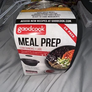 Microwavable And Freezer Safe Meal Prep Bowl 10 Pack Black 4 Cups - Picture 1 of 2