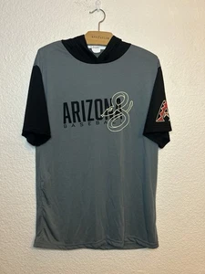 Arizona Diamondbacks SGA Gris Manga Corta MLB Logo Camiseta Sudadera con Capucha Para Hombres M - Imagen 1 de 6