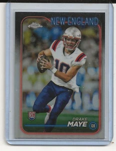 2024 Topps Chrome RC Silver Drake Maye - Foto 1 di 2