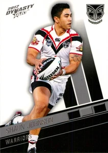2012 New Zealand Warriors NRL Select Dynasty Rookie Card - Shaun Johnson - Picture 1 of 3