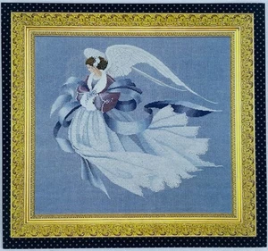 Vtg Lavender & Lace ‘Angel Of Winter’ Stitch Pattern LL33 Marilyn Leavitt-Imblum - Picture 1 of 6