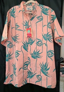 ALFRED SHAHEEN BY REYN SPOONER FLORAL SHIRT BRAND NEW WITH TAGS SIZE XXL - Picture 1 of 6