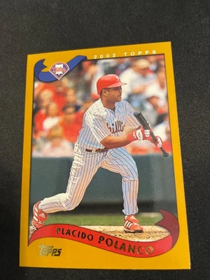 2002 Topps Traded and Rookies #T62 Plácido Polanco SP - Philadelphia Phillies  Foto 1 de 2