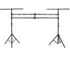 Pro Audio DJ Portable Light Lighting Fixture T Bar Stands 10Ft Truss Package