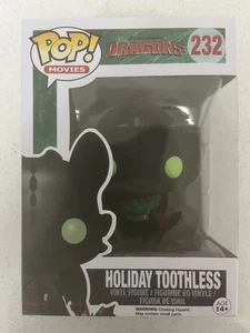 Funko Pop! HOW TO TRAIN YOUR DRAGON Toothless Holiday Edition #232 NEU Neu in OVP - Bild 1 von 6