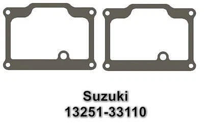 2 PK -Suzuki 13251-33110 Carburetor Carb Float Bowl Gasket T500 T350 GT380 GT550 - Image 1 of 2