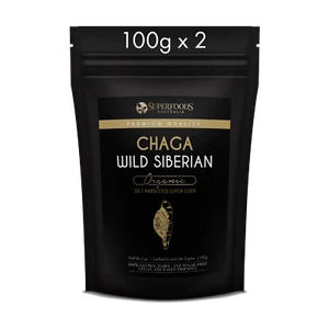 Siberian Chaga Mushroom 30:1 Extract Powder 250g - Organic Polyose Extract - Picture 1 of 7