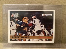 1992 Courtside Draft Pix Robert Harris #137 Rookie