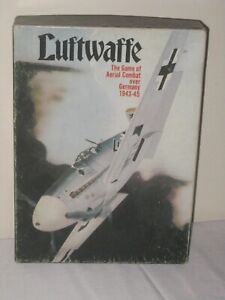 Rare Vintage Luftwaffe Game - By Avalon Hill c.1971 unpunched complete VGC