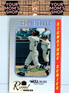 2000 Royal Rookies #8 Howie Clark Autographs #/4950 - Picture 1 of 2